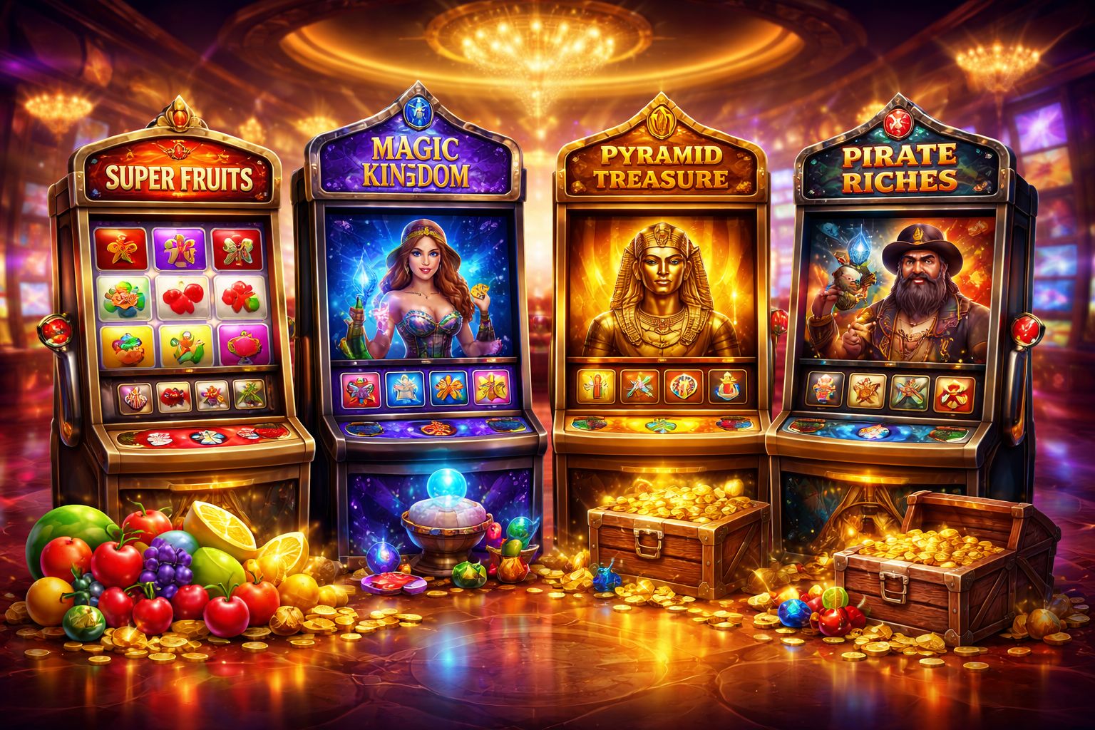 Browse Slot Categories From Classic Reels To Themed Adventures